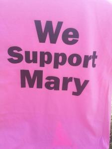We Support Mary